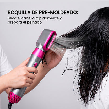 Blower Moldeador 5 en 1: Seca, Alisa, Riza y Da Volumen | AirStyler Pro
